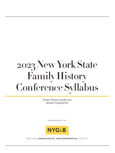 2023 NYSFHC Syllabus