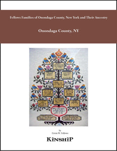 Fellows Families of Onondaga County, New York and Their Ancestry