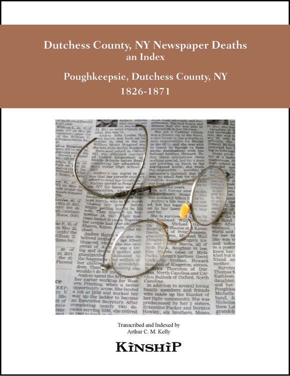 Dutchess County, NY Newspaper Deaths Index